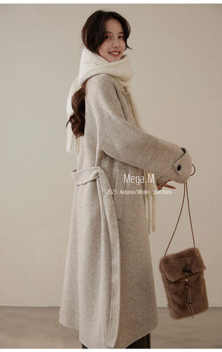 reversible wool coat