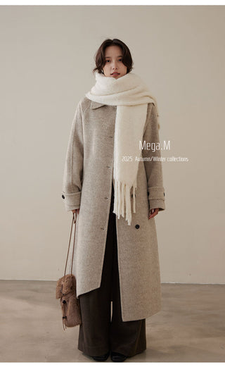 reversible wool coat