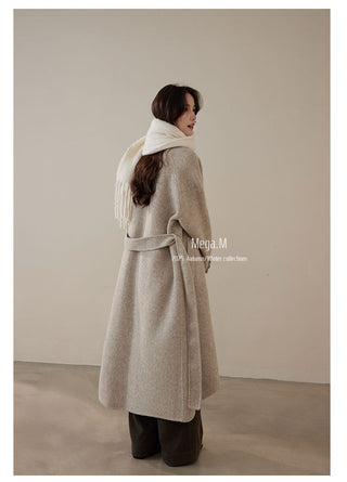 reversible wool coat