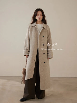 reversible wool coat