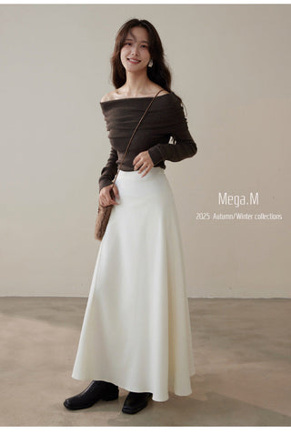 cashmere off-shoulder