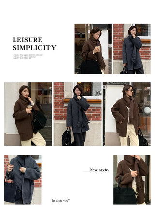 reversible wool coat