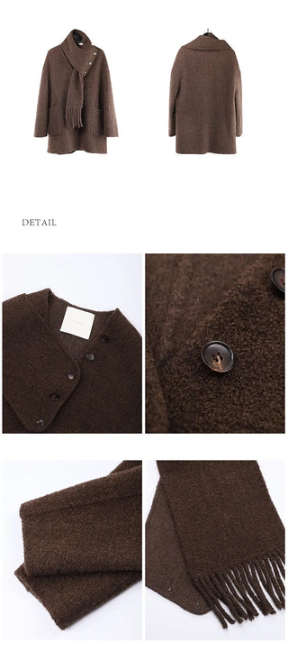 reversible wool coat