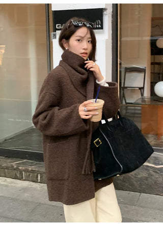 reversible wool coat