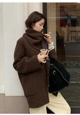reversible wool coat