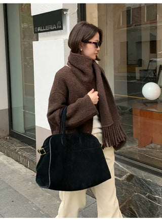 reversible wool coat