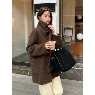 reversible wool coat