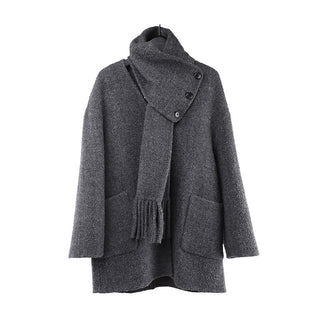 reversible wool coat