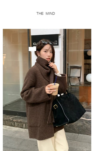 reversible wool coat