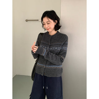 fair isle cardigan