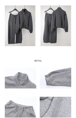 cardigan sweatpants set