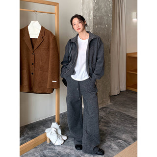 cardigan sweatpants set