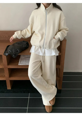 cardigan sweatpants set