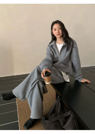 cardigan sweatpants set