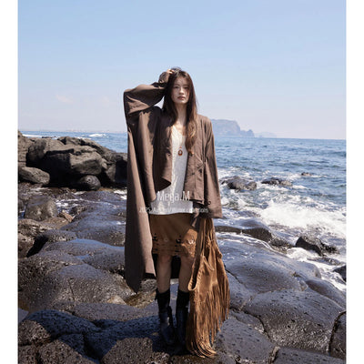 tencel trench coat