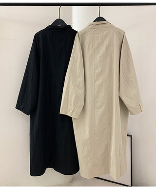 baggy trench coat