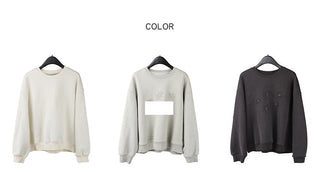 flower print sweater