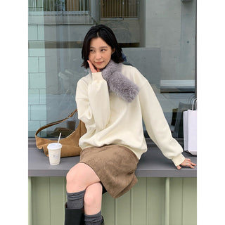 flower print sweater