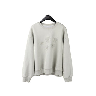 flower print sweater