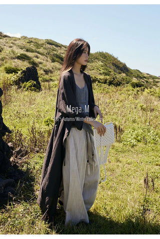 linen wide pants