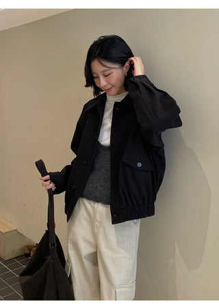 single-breasted jacket