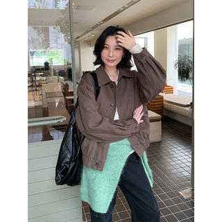 single-breasted jacket