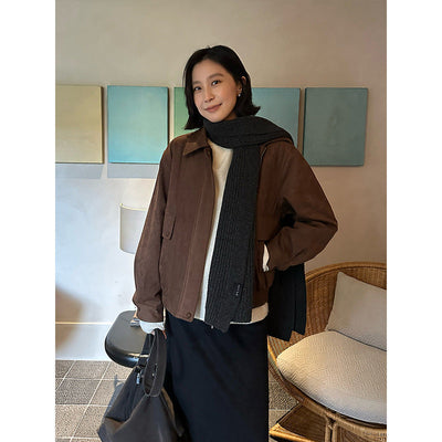 vintage suede coat