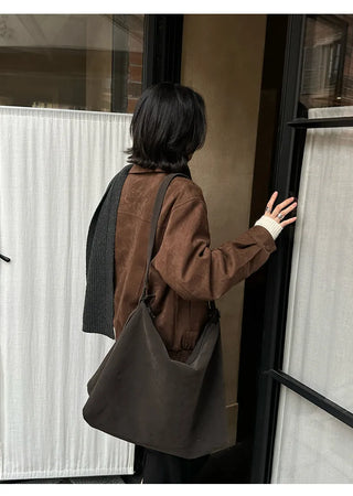 vintage suede coat