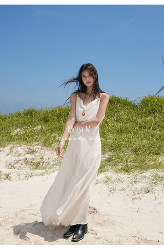 tencel suspender dress