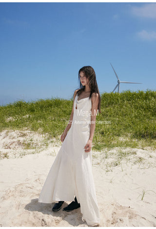 tencel suspender dress