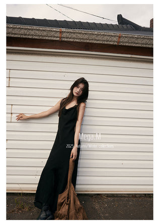 tencel suspender dress