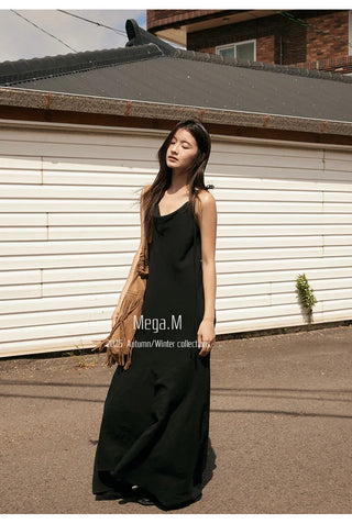 tencel suspender dress