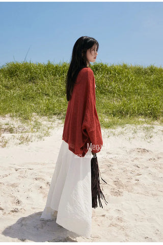 tencel suspender dress