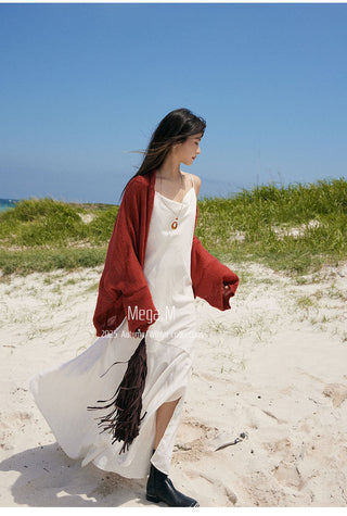 tencel suspender dress