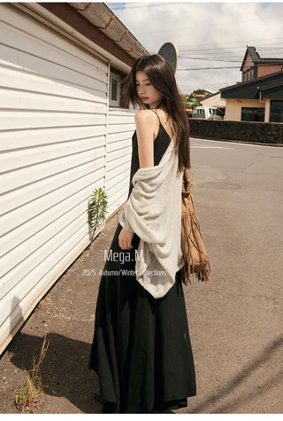 tencel suspender dress