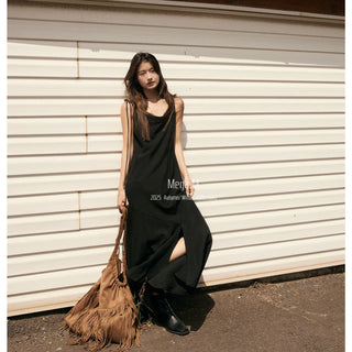 tencel suspender dress