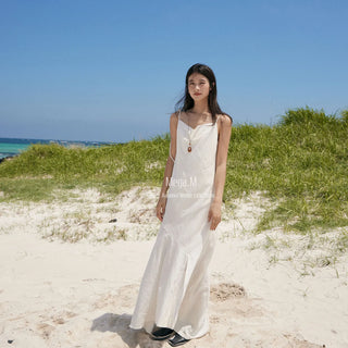 tencel suspender dress