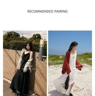 tencel suspender dress