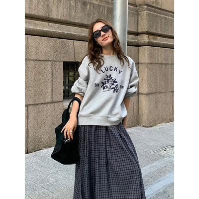 letter sweater