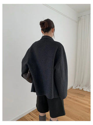 wool overcoat