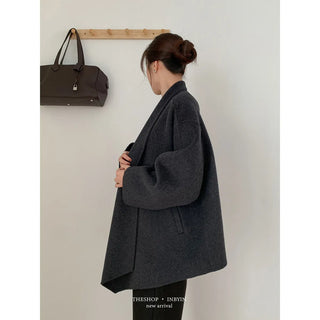 wool overcoat