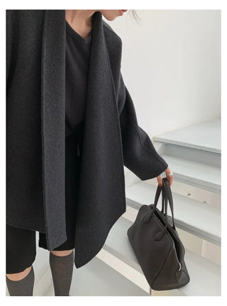 wool overcoat