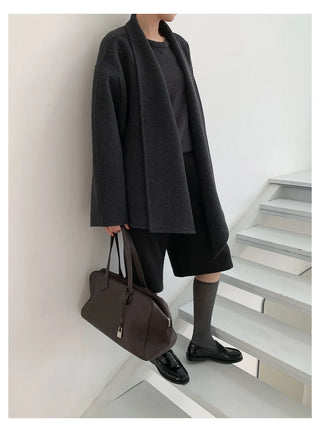 wool overcoat