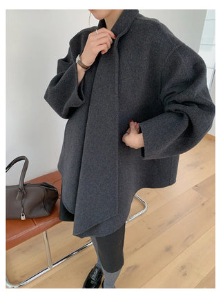 wool overcoat
