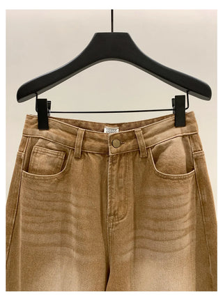 distressed wide jeans