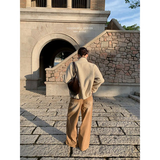 distressed wide jeans