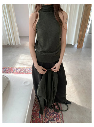 off-shoulder knit set