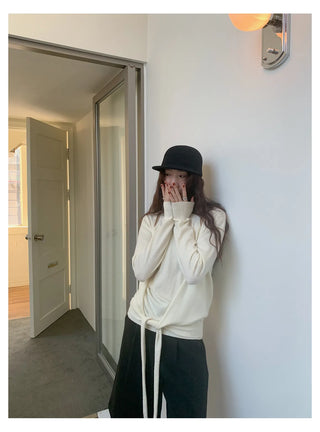 off-shoulder knit set