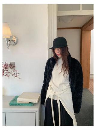 off-shoulder knit set