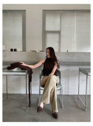 off-shoulder knit set